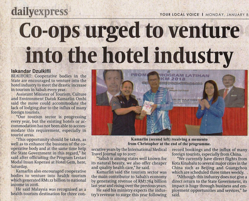 co-ops-urged-to-venture-into-the-hotel-industry-daily