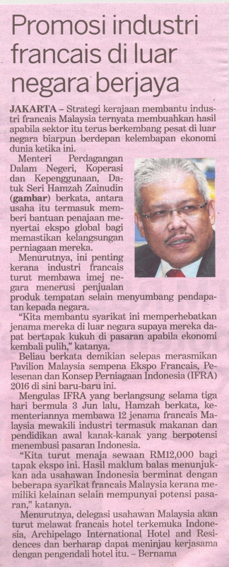 promosi-industri-francais-di-luar-negara-berjaya-kosmo