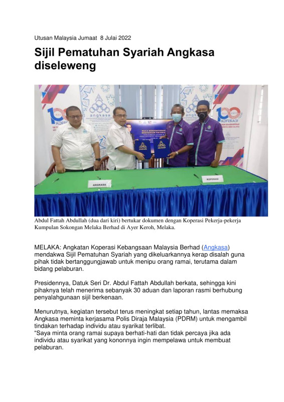 sijil-pematuhan-syariah-angkasa-diseleweng-utusan-malaysia-online-jumaat-8-julai-2022-1
